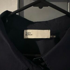 Tory Burch Women's Navy Blouse